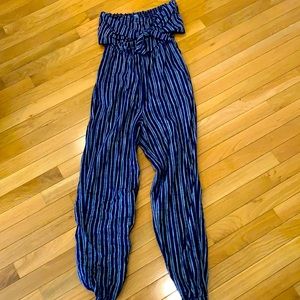 Aerie almost new strapless romper